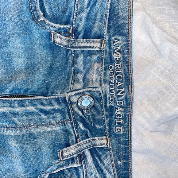 American eagle size 8 super stretch regular skinny jean - Picture 2 of 4